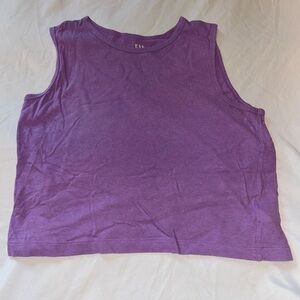 Gap Purple Crop Top Tank